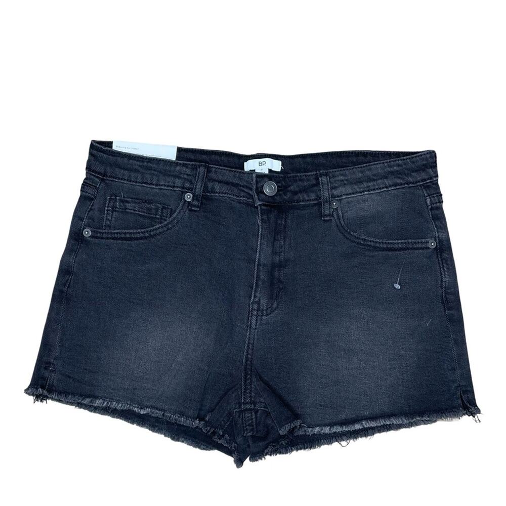 BP. Mid Rise Black Denim Shorts Women’s Sz 31